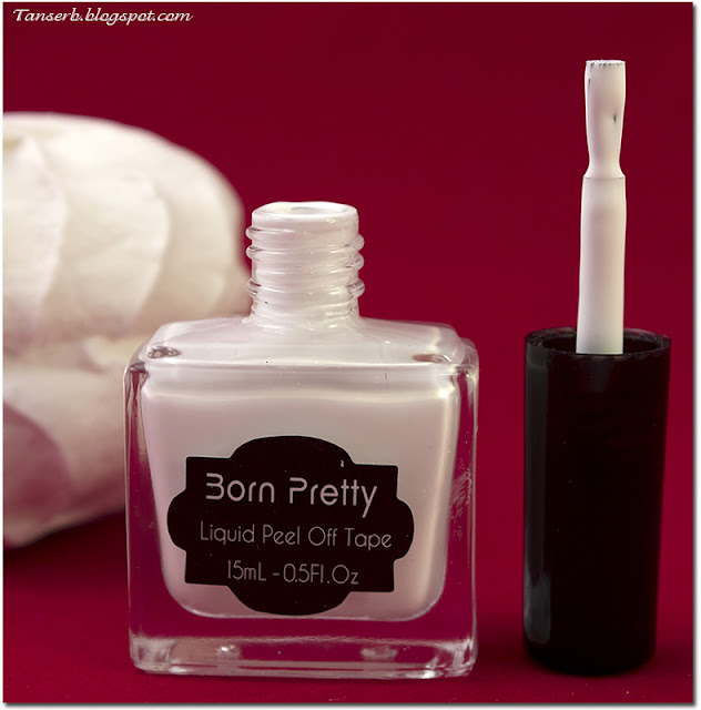 Средство для защиты кутикулы и боковых валиков ногтей Born Pretty Liquid Peel Off Tape 