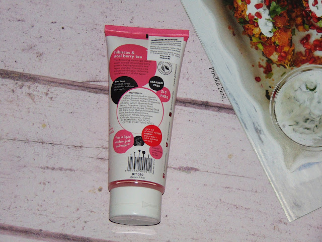 Bubble T Cosmetics, Hibiscus & Acai Berry Tea - żel pod prysznic