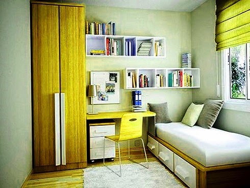 desain kamar tidur minimalis apartemen