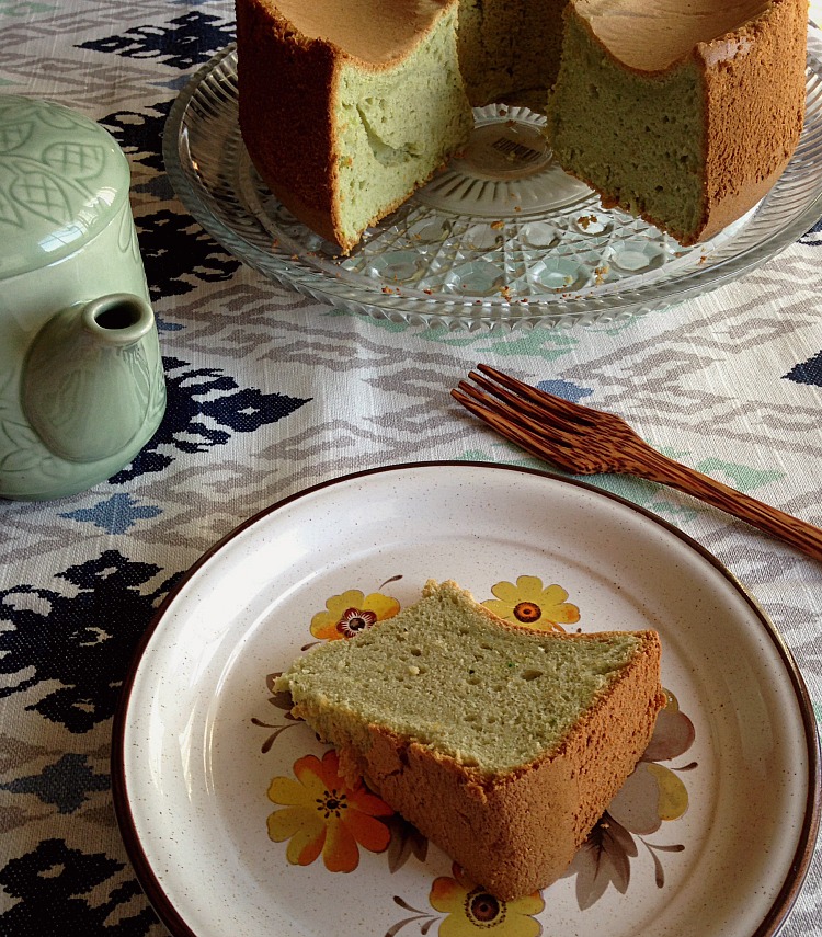 Rumah Manis Matcha Green Tea Chiffon Cake