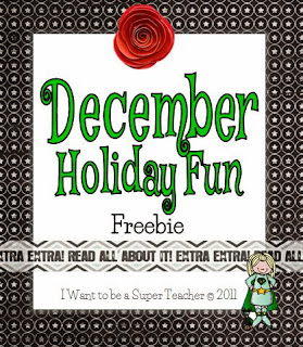 Ideas and freebies for December in the elementary classroom includes free printables, student gifts, and an idea for Random Acts of Classroom Kindness (RACK)