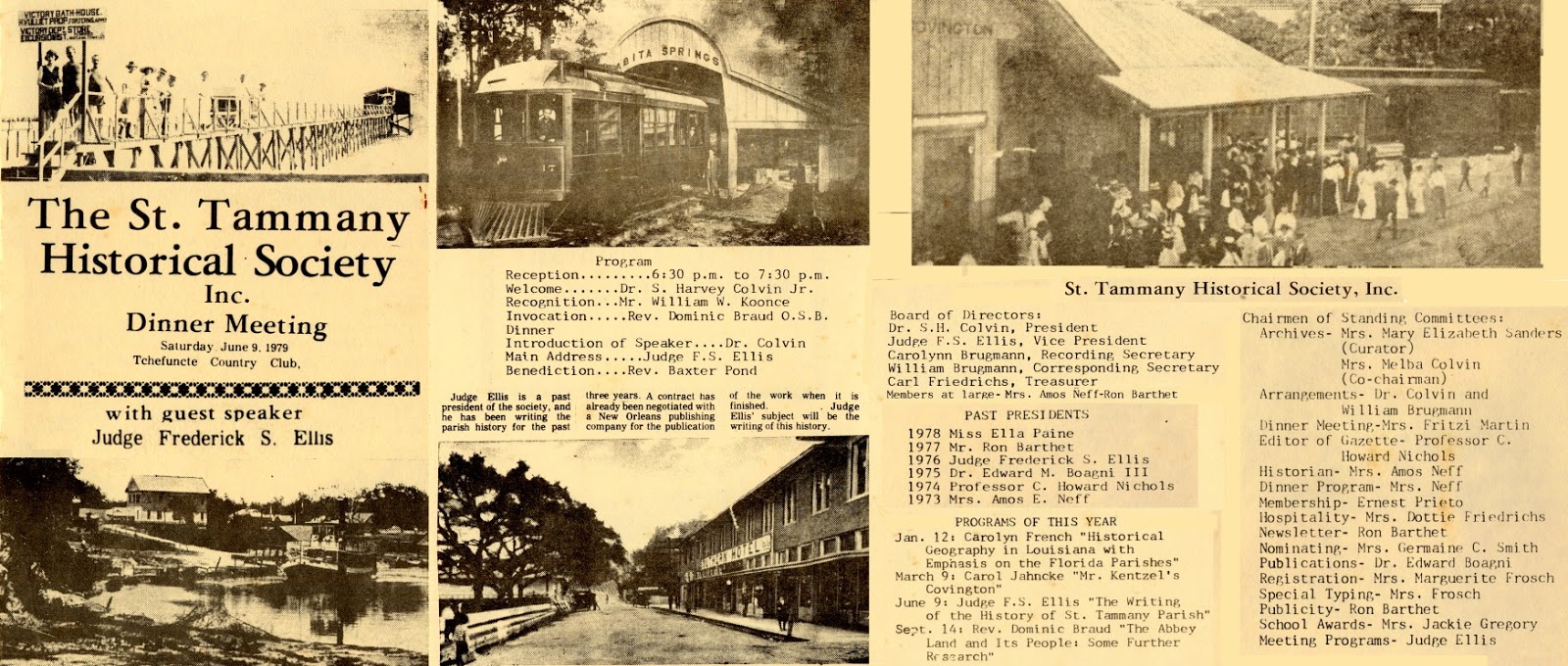 Tammany Family St. Tammany Historical Society