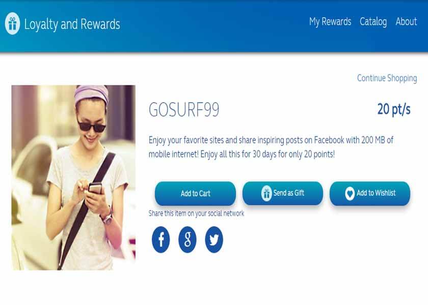 Globe GoSurf99 – Internet Promo with 30 days Validity for Only 20 Points