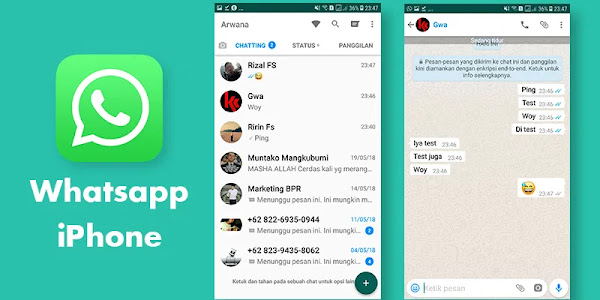 Download Tema Whatsapp iOS 12 Terbaru Tema Wa Paling Keren 