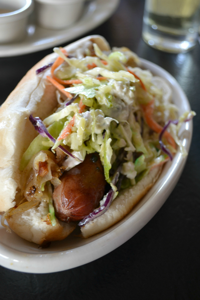 dissolved into something Pierogies and Hot Dogs