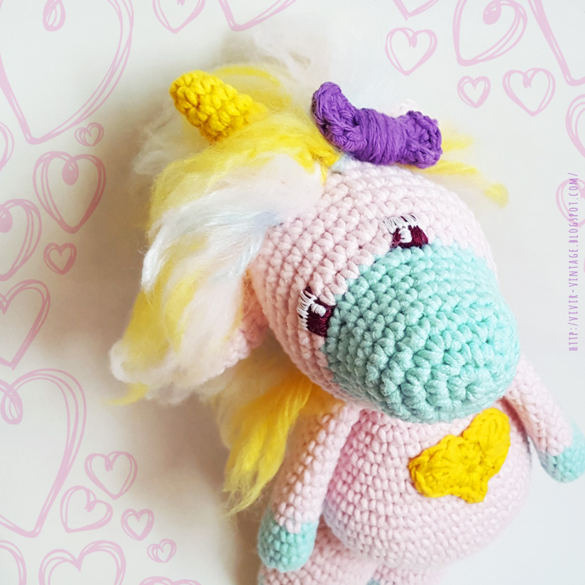 como tejer amigurumi unicornio crochet paso a paso fototutorial amigurumi unicornio patron gratis