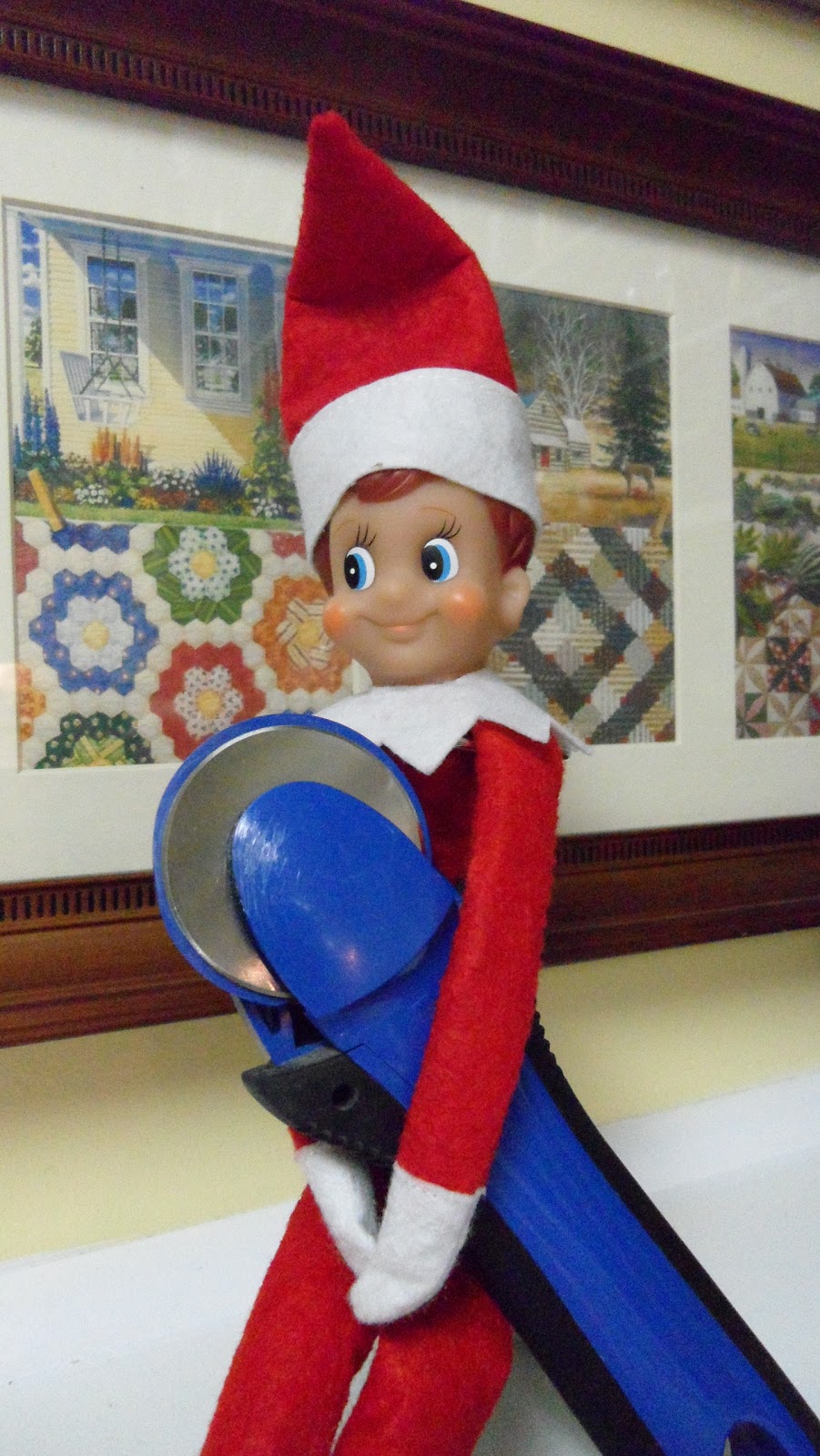 365 days of wonderful: Elf on the Shelf...Rotary Cuts