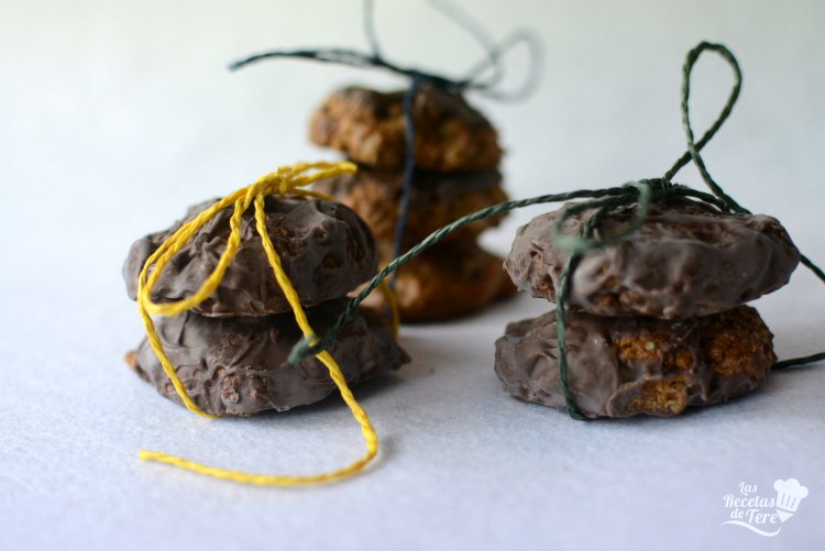 Galletas de muesli coco y cubierta de chocolate 04