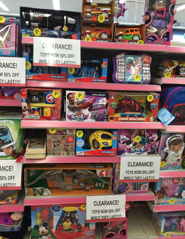 Arizona Families Walgreens Toy Clearance