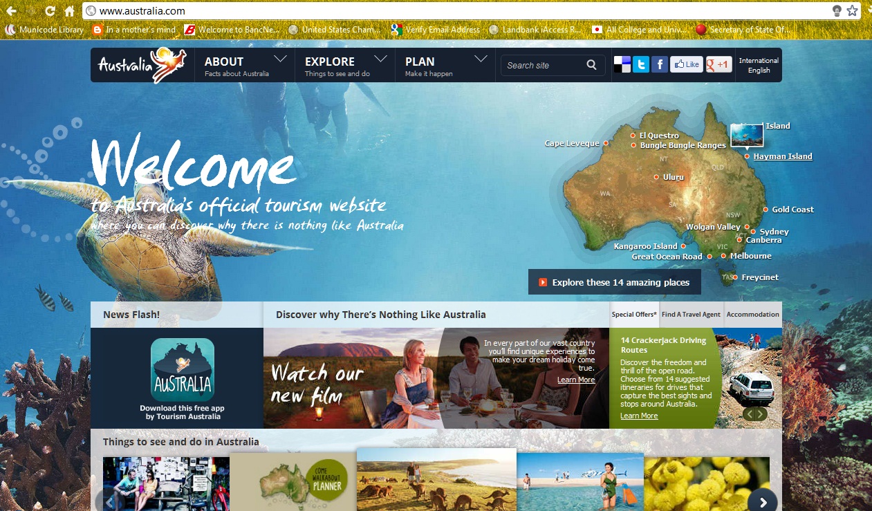 website tourism