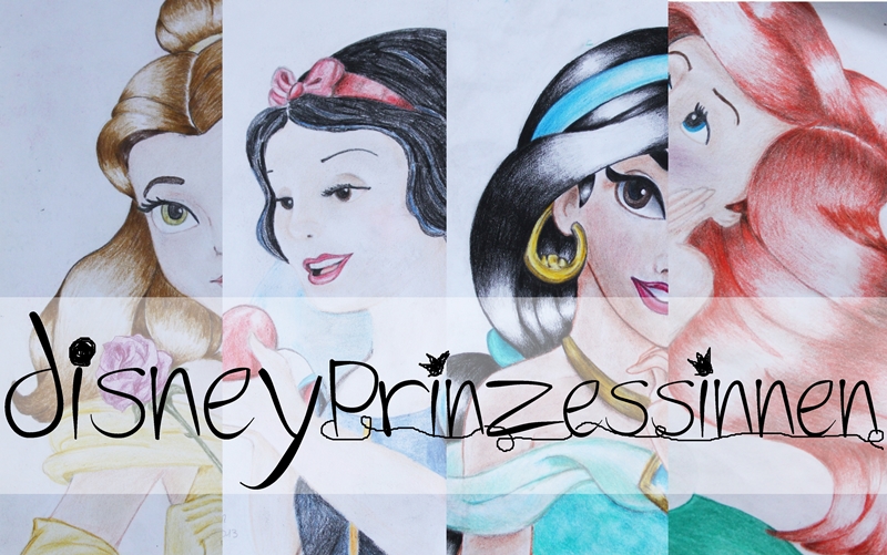 {sketchbook} disney princesses buntgefluester