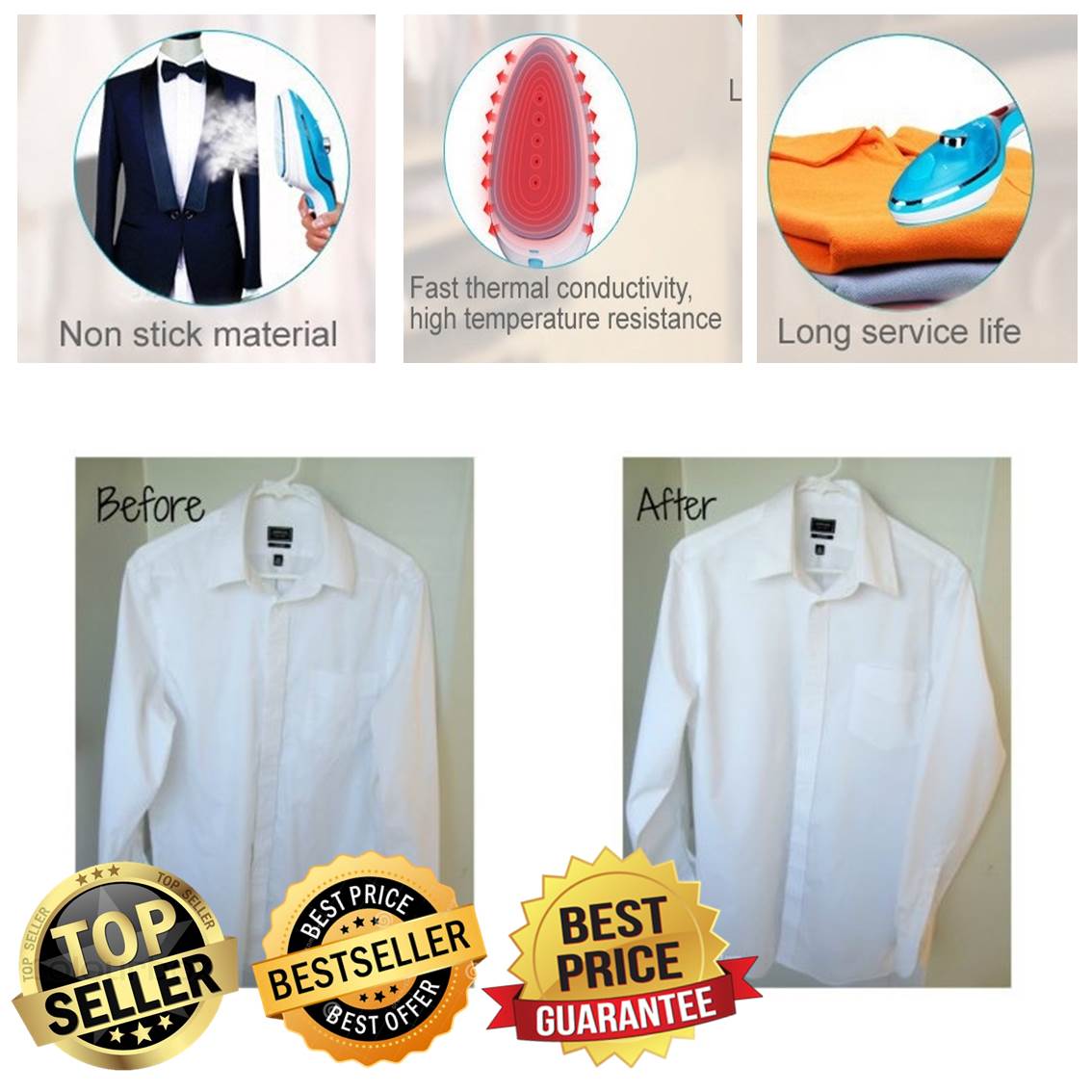 PEMBORONG MURAH MALAYSIA (As Seen On TV Malaysia) STEAM Q IRON STEAMER