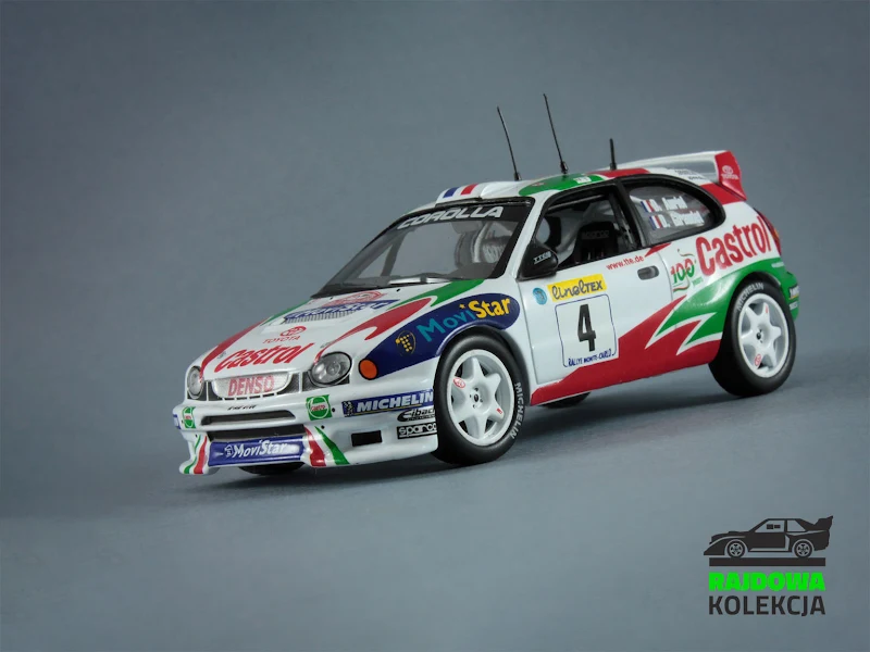 IXO Altaya Toyota Corolla WRC Rallye Monte Carlo 1999