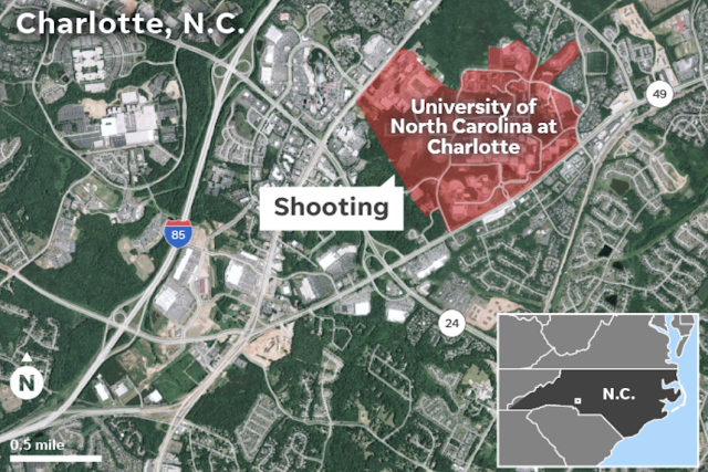 UNCC shooting: 2 dead at University of North Carolina at Charlotte