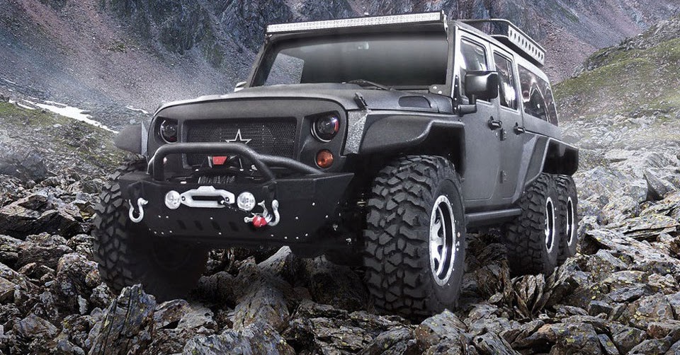Chinese Firm Reveals 6x6 Jeep Wrangler Dubbed The Tomahawk