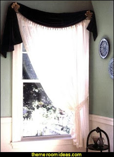 Do-It-Yourself Valances, Swags, and Cornices window treatments - curtains - window decorations - sheers - Drapes & Valance Sets - ruffled curtains - cornice - window murals - do-it-yourself window ideas - Room Dividers Do-It-Yourself Valances, Swags, and Cornices