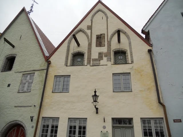 Historical Estonian houses in Tallinn