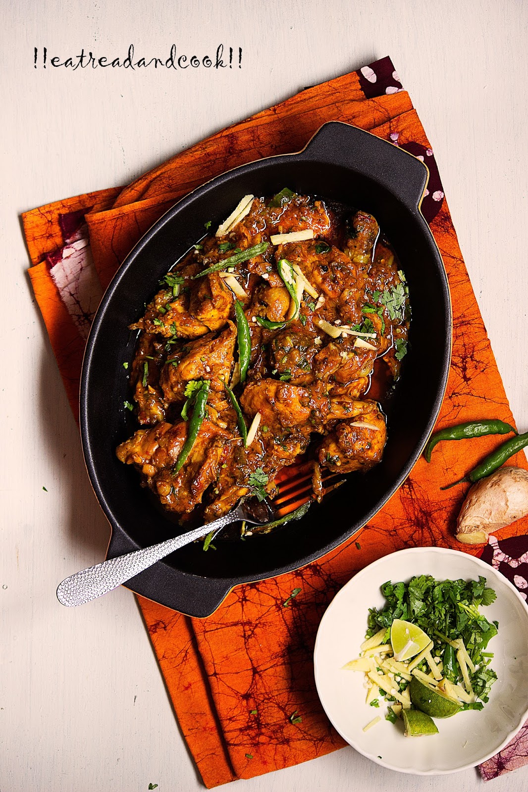 Ginger Chicken Curry / Murgh Adraki