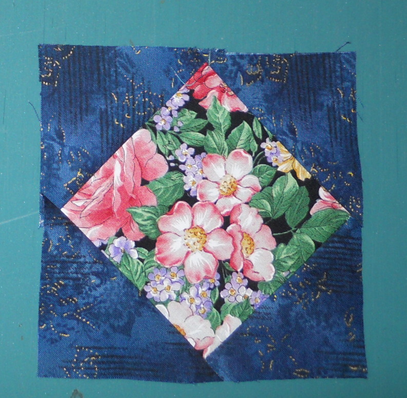 Diamon Naturals Star Flower Quilt Block