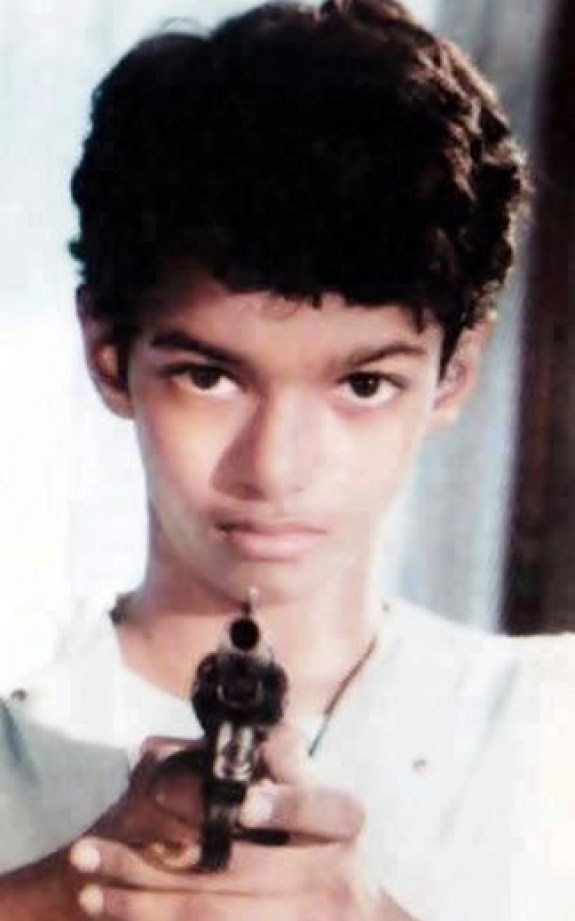 Tamil Actor Vijay Childhood Pics