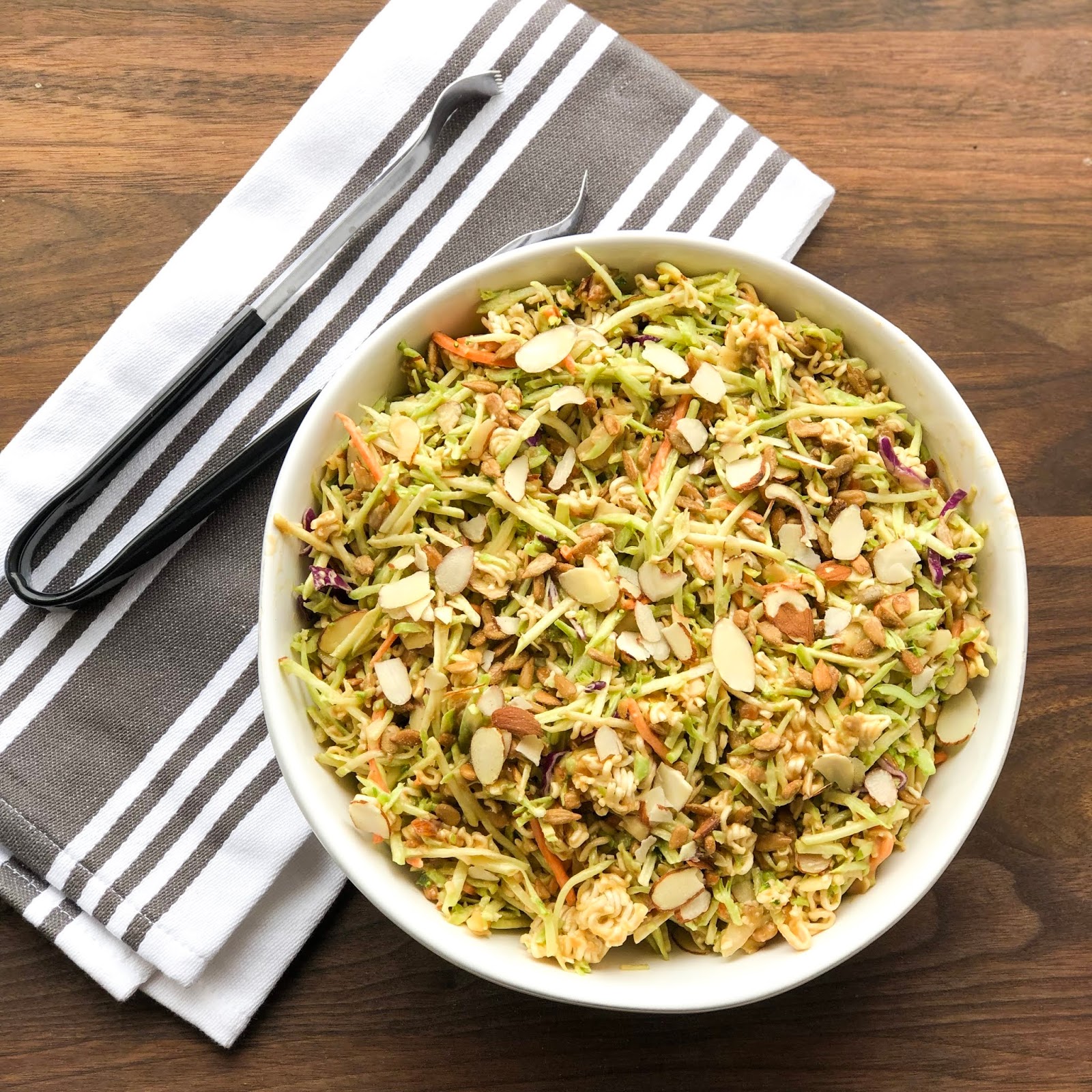 Asian Ramen Salad with Peanut Dressing Alex Daynes