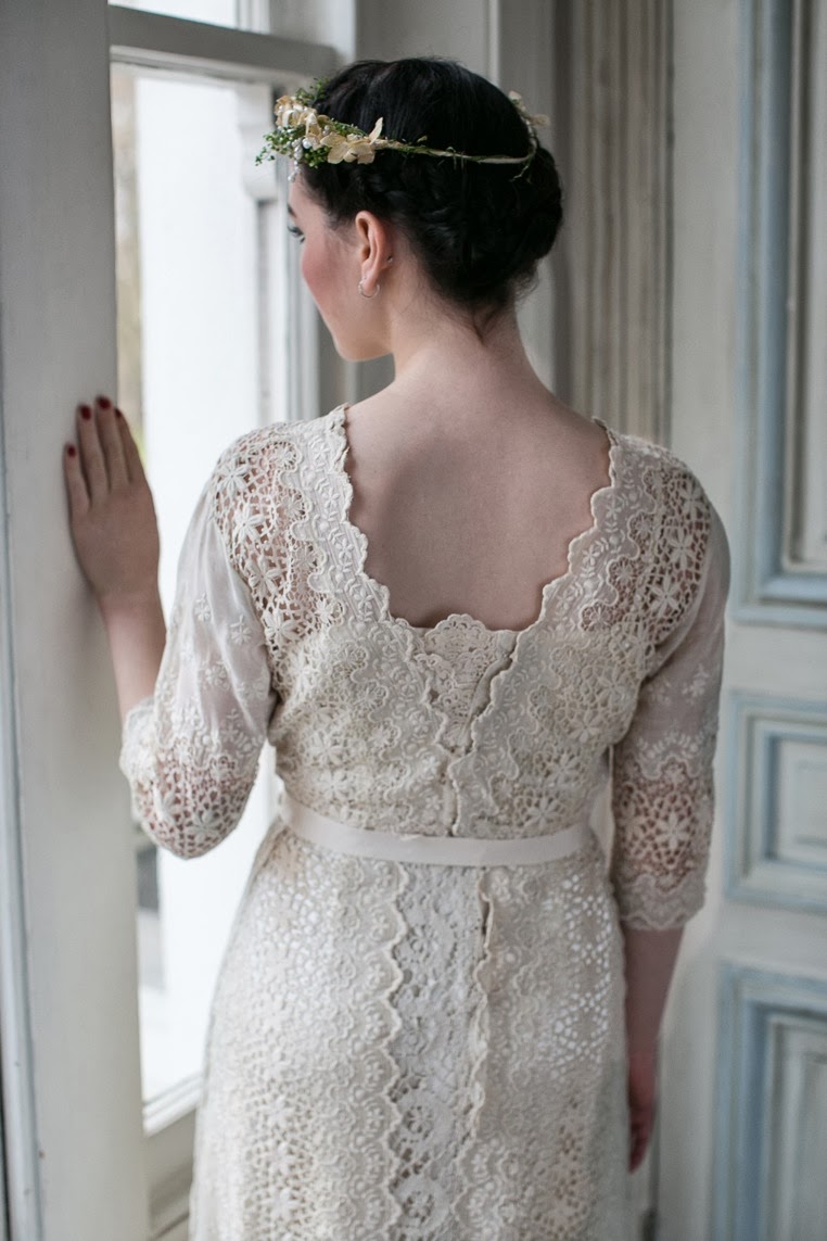 Edwardian lace wedding dresses: two rare original beauties |Heavenly ...