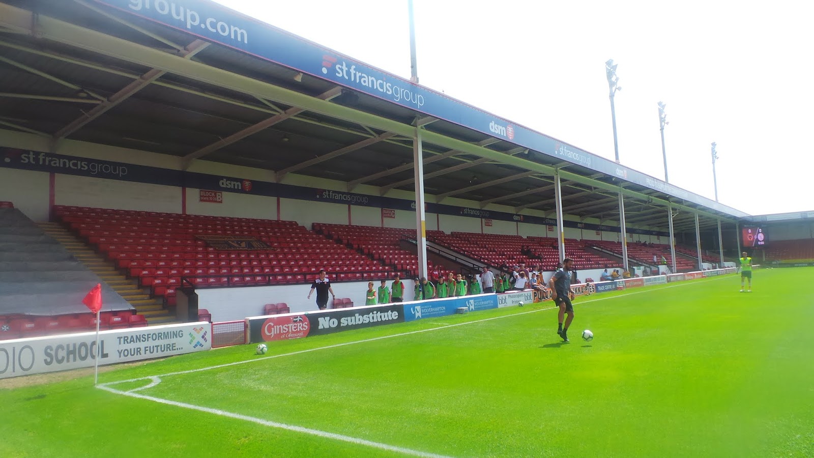 The Wanderer Walsall The Bescot Stadium