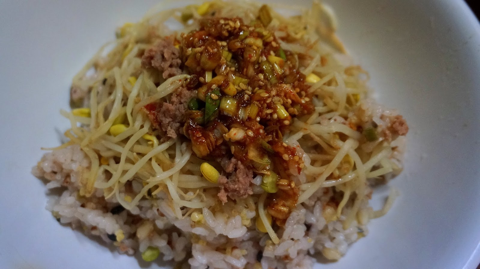 Recipe One Pot Soybean Sprout Rice (콩나물밥)