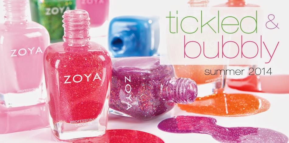 Zoya Tickled and Bubbly Collection for Summer 2014 - It's Arkeedah ...