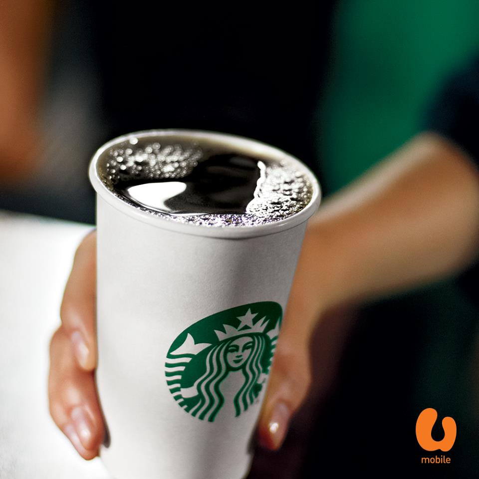 BestLah MyUMobile FREE Starbucks Freshly Brewed Coffee Or Tea