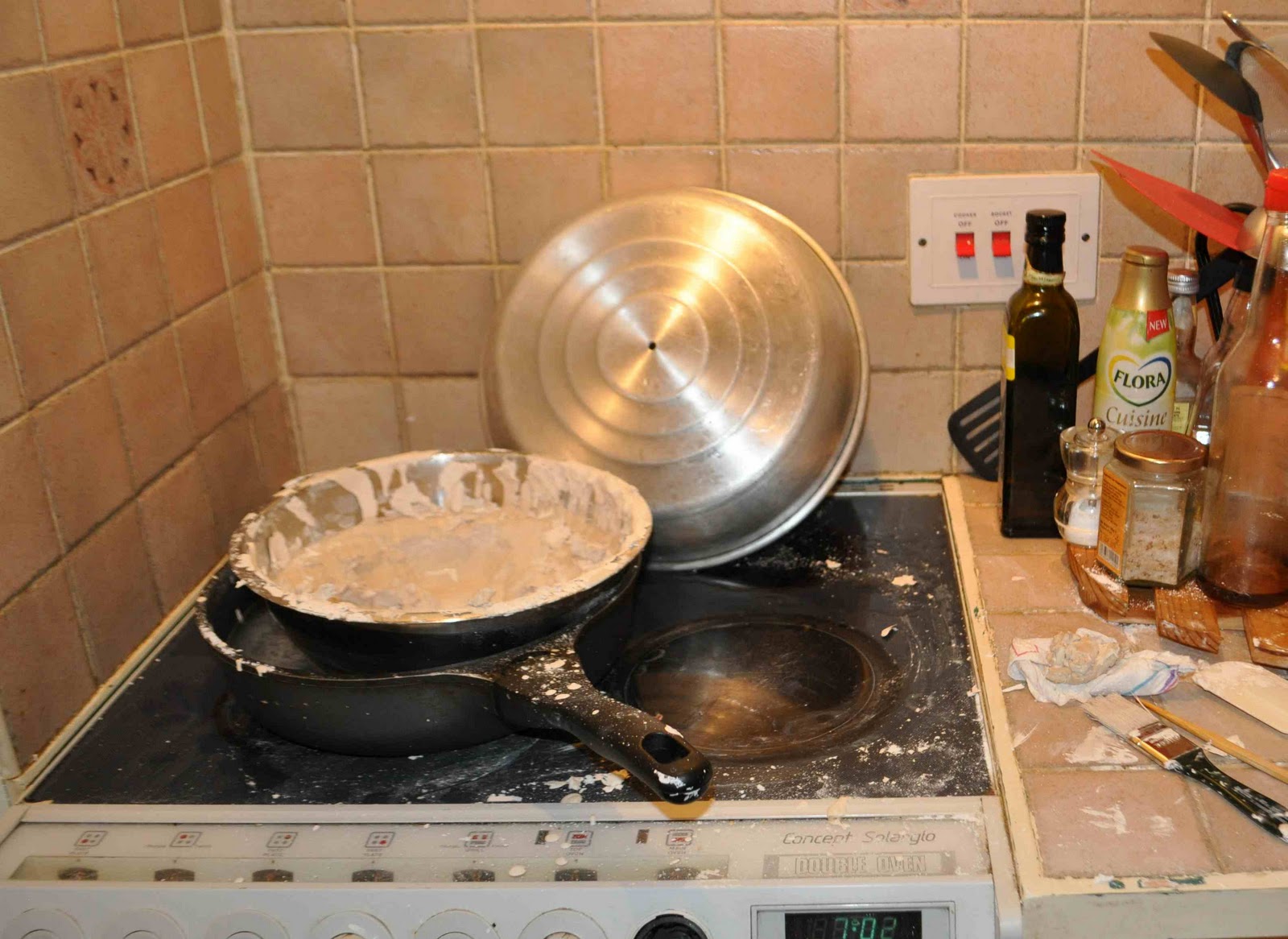 365 Arty Days Day Two gesso panels for tempera painting