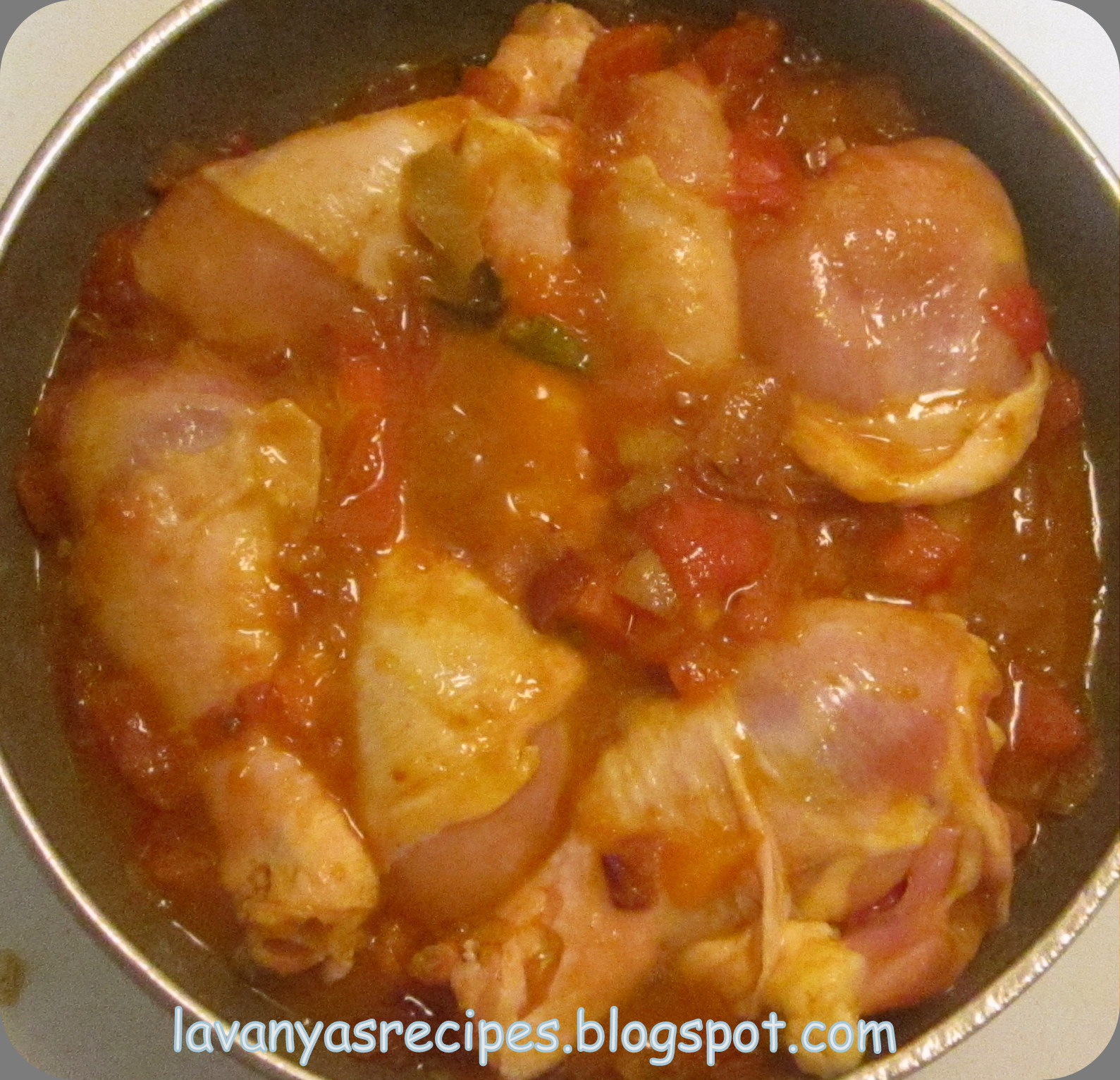 Mashed Tomato & Chicken Drumsticks Curry Diva Likes