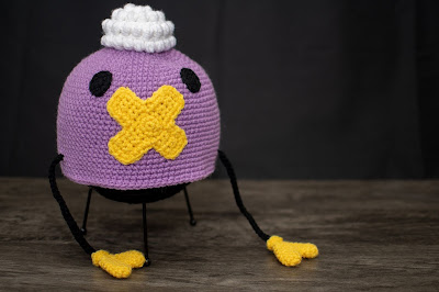 Pokemon Drifloon Hat - Free Crochet Pattern Pokemon Drifloon Hat - Free Crochet Pattern