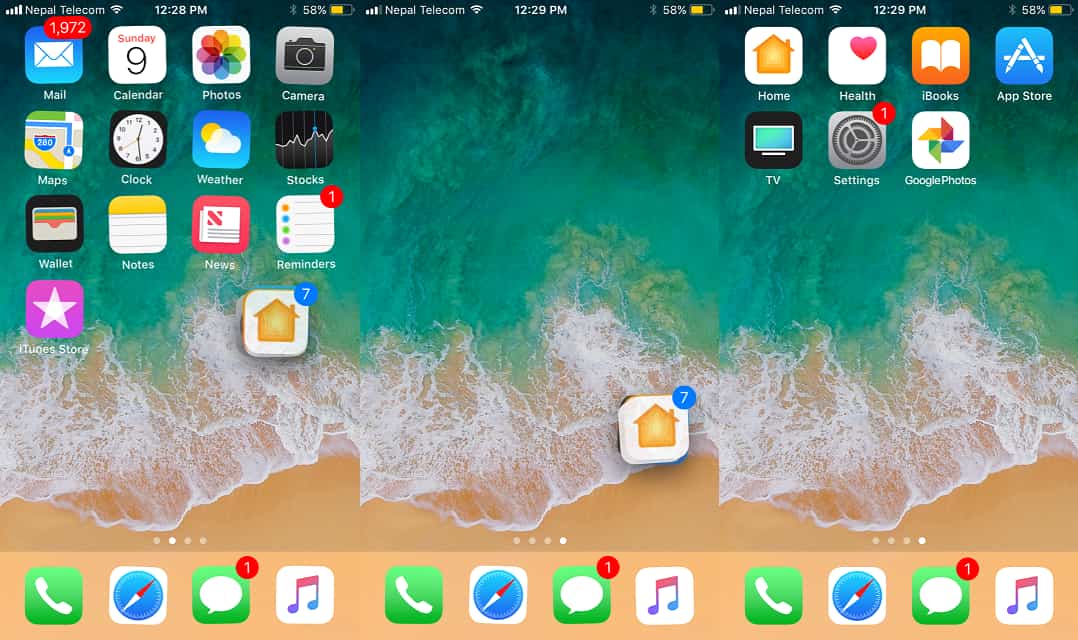 Iphone Ipod To Mac Transfer How To Move And Arrange Multiple App Icons