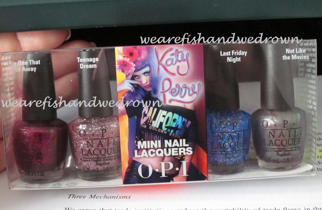We are Fish: OPI Teenage Dream from Katy Perry Collection
