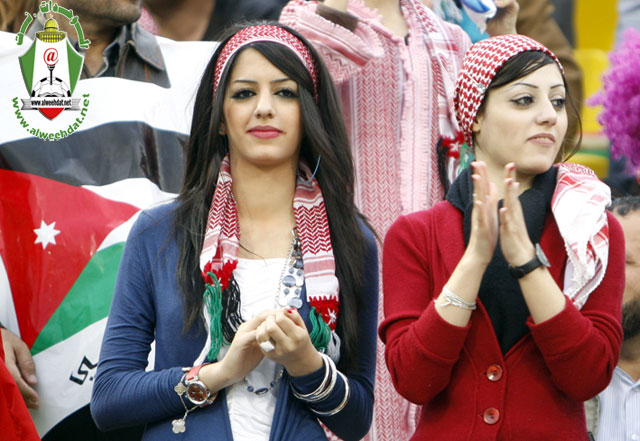 مشجعات الاردن