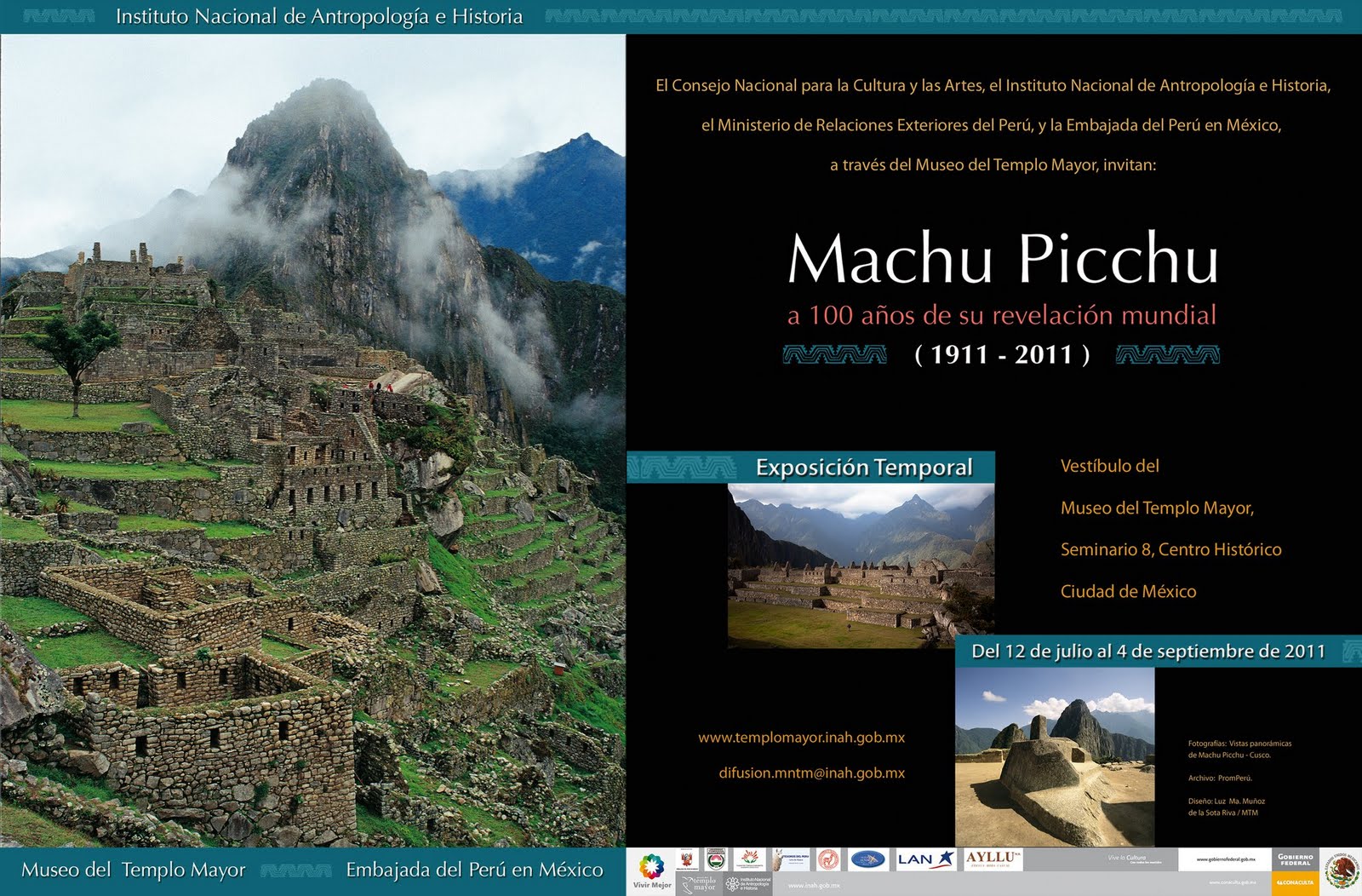 Exposición fotográfica Machu Picchu en México