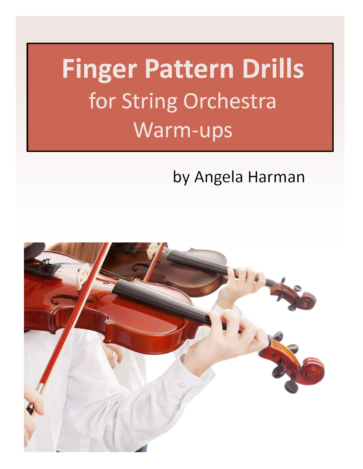 Orchestra Classroom Finger Pattern Warm Ups for String Orchestra