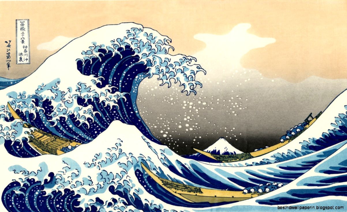 The Great Wave Off Kanagawa” by Katsushika Hokusai or the pathos