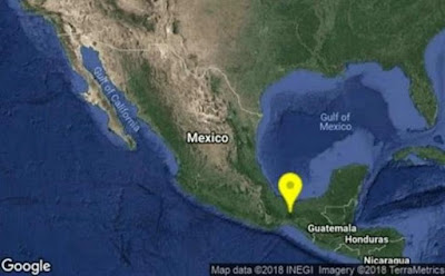 Sismo de 4.2 grados se registra al Suroeste de Veracruz