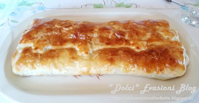 Strudel salato di Verza Salsiccia e Asiago