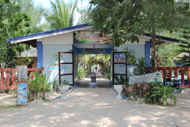 Entrance to Doña Choleng in Cagbalete Island