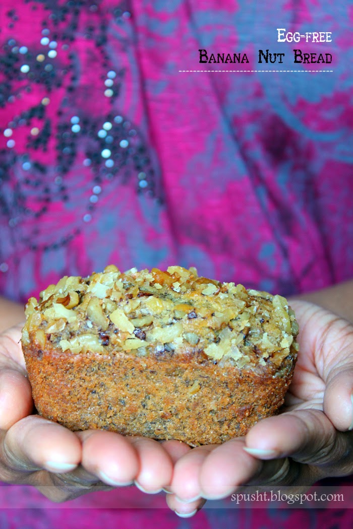 Spusht Eggless Banana Bread Recipe