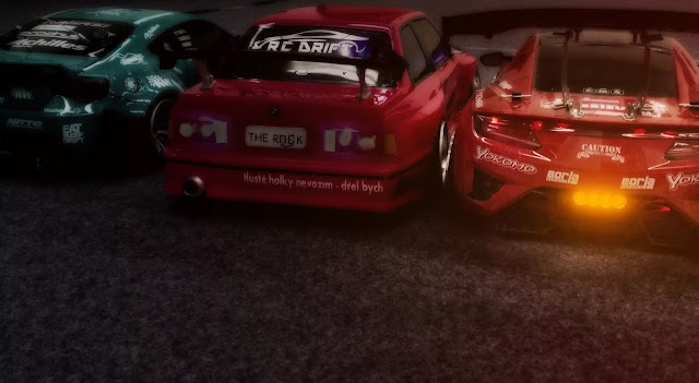 rc drift car backfire