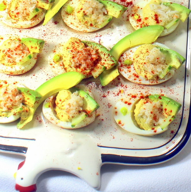 52 Ways to Cook California Roll Sushi DEVILED EGGS