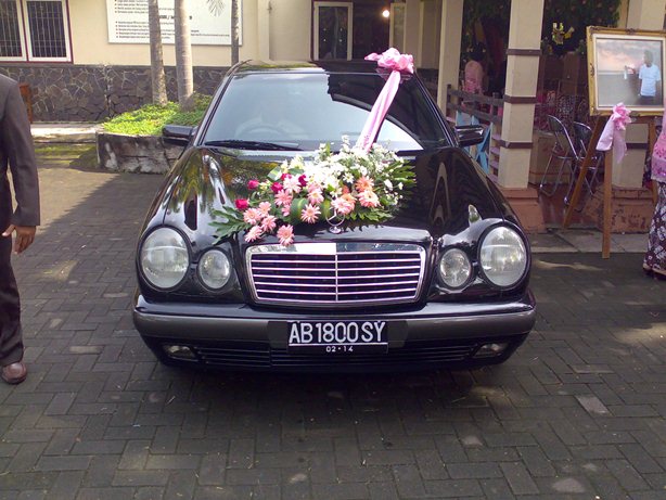 23 Bunga Hiasan Mobil Pengantin Dari Pita Jepang  Konsep 