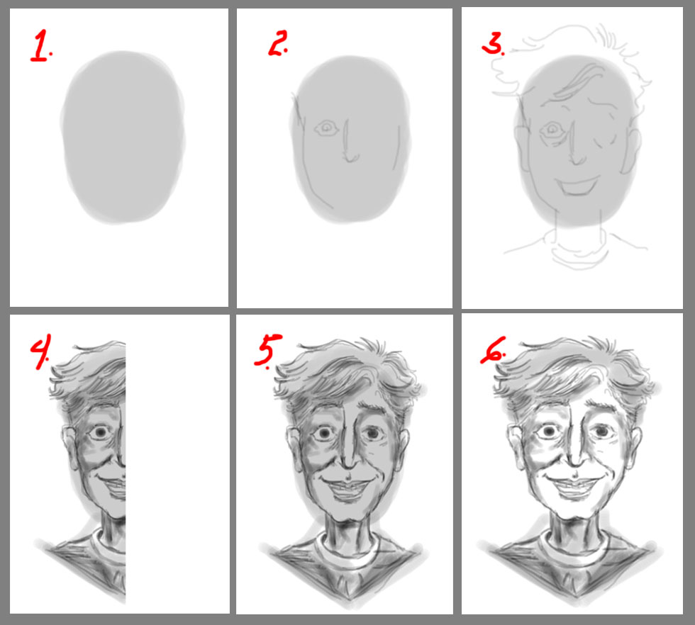 Contoh Gambar Cara Menggambar Dan Mewarnai Di Photoshop ...