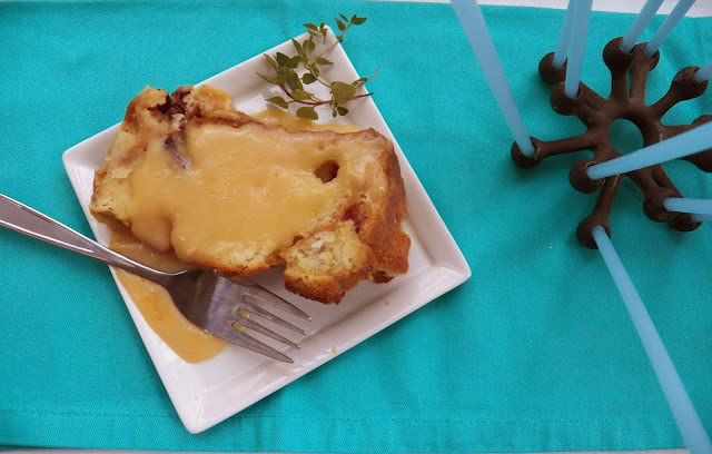 Bread Pudding made from Leftover Soda Bread