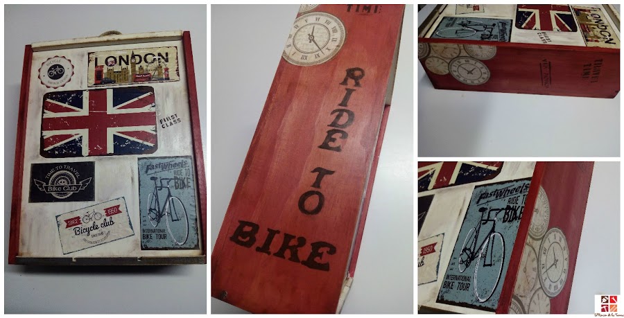 diy decorar una caja de vino