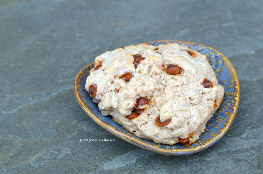 Give Peas a Chance Buttermilk Cinnamon Chip Scones